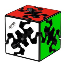 QIYI 2X2 시프트 기어 스퀘어 매직 큐브 스피드 스티커리스 전문가용 피젯 토이 QiYi 2X2x2 시프트 기어 볼 퍼즐 큐보 마히코, [01] Square gear