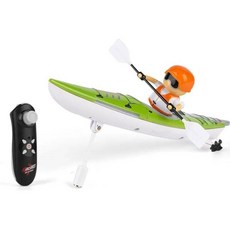 HC 810 원격 제어 보트 LED 라이트 RC 조정 풀 호수 장난감 360 드라이브 모드 방수 선박 수중, Green