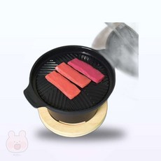 만두상점 1인 화로 미니 우드손잡이별도 1인용미니화로, 와이드화로(단품)