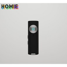 HOMIE 소형 녹음기 고화질노이즈 캔슬링 휴대용녹음기 장시간 사용가능 다용도공용, 검은색