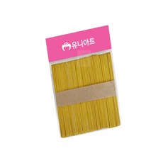 끄니스토어 하드바 칼라 소 노랑 나무스틱 우드바