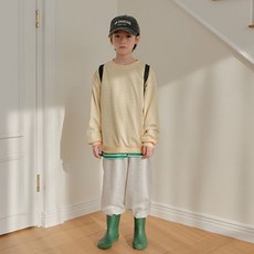 화이트스케치북KC 무지개조거팬츠(15~17)<br><핑크/오렌지/옐로우/그린/스카이/퍼플/크림/오트밀/베이지/백메란지/메란지/블랙><br>*15~17*