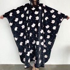 프렌즈 롱 후드담요