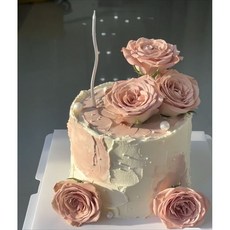 가짜케이크 모형케이크 웨딩촬영 브라이덜샤워 생크림 완제품 셀프 홈파티 촬영소품, A Type