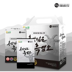 미쁨생활건강 홍삼 흑염소진액, 70ml, 30개
