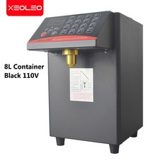 XEOLEO 과당 디펜서 계량기 버블 티 및 커피숍 용기 16 종류 시럽 디펜서 8L, 1개