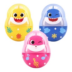 핑크퐁 아기상어 오뚝이 달콤캔디 랜덤발송 흔들흔들 오뚝이놀이, 2개, 랜덤