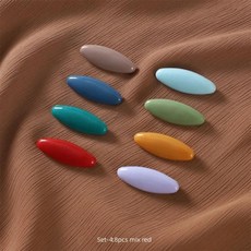 우아한 플라스틱 브로치 바늘 하이 퀄리티 스카프 액세서리 수리 안전 단색 히잡 바느질 도구 세트, Set 4