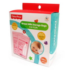 피셔프라이스 모유저장팩 200ml, 50개입, 5개