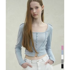 [비바셔스] Edtel V Cutting Cardigan - 5COL