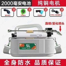 電動噴霧器 5L 全身防水, 1個, 升級款灰【全身防水】續航2小時, 灰