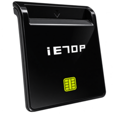 iEROP 晶片讀卡機，網路 ATM 轉帳，工商憑證，自然人憑證, 1個, 1張