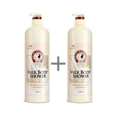 꽃을든남자 우유 바디샤워, 1L, 2개