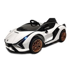BEINI貝婗 藍寶堅尼四驅電動車(兒童電動汽車 超跑玩具車 BN-6388), 白色, 1個