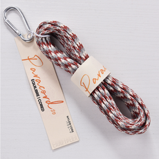 3mm 배색 파라코드 카라비너 5m 멀티 컬러 파라코드 팔찌 마스크 스트랩 리드줄 마크라메 재료, 1개, 19.케이브