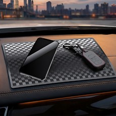 노바리스 쫀쫀한 대시보드 차량용 논슬립패드, 블랙 대형, 1개 블랙 대형, 1개