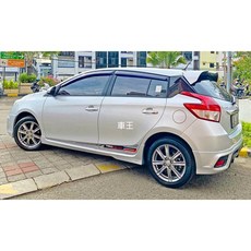 【車王汽車精品百貨】豐田 Toyota YARIS L 泰規 泰版 大鴨 尾翼 壓尾翼 改裝尾翼 定風翼 導流板, 1個