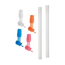 Camelbak 兒童咬嘴吸管替換組 多彩吸管配件 安全材質 方便替換 (咬嘴*4+吸管*2), 1個, 多彩咬嘴吸管組(咬嘴*4+吸管*2)