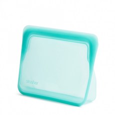 【美國Stasher】站站矽膠密封袋(迷你) - 可重複使用保鮮袋, 1個, 湖水藍