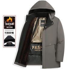 連帽衝鋒外套 防風保暖 男士加絨加厚 冬季刷毛 大尺碼登山外套