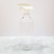 PET 투명 분무기 용기 1리터+백색 건스프레이, 1개