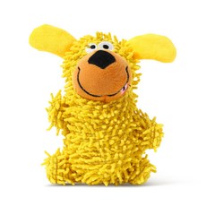 DZER 애견 장난감 자가놀이 자동 간식 분배기 지능개발 흔들림 소리내는 장난감, 노란색