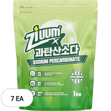 슈가버블 지움 분말 과탄산소다, 1kg, 7개
