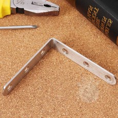 리트레일 가구 코너철 꺽쇠 10p 100x100mm