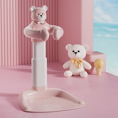 [당일출고]폴딩 입석 목욕 스탠드 아기목욕핸들 욕조 아기비데 기저귀 갈이, 1개, 핑크