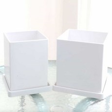 17x17 사각 책상 까페 개업 축하 화분