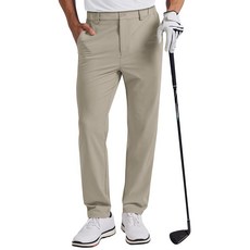 아마존평점4.5+ 미국출고 160058 COOFANDY 남성용 골프 바지 76.2cm/81.3cm/86.4cm(30인치)/81.3cm(34인치) 스트레치 작업 드레스 팬츠 가볍