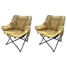 아웃도어 경량 휴대용 접이식 두툼한 낚시 캠핑 의자, 1세트, 카기2개