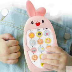 온지니 멜로디베이비스마트폰 토끼 사운드장난감