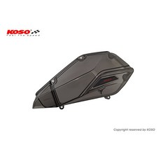 KOSO 透明燻黑 空濾外蓋 適用於 DRG MMBCU, 燻黑透明, 1個