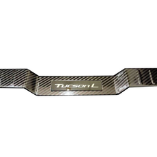 小鳥的店 現代 TUCSON L 2022-25 後護板 後保桿飾條 門檻踏板, 黑鈦卡夢, 1套