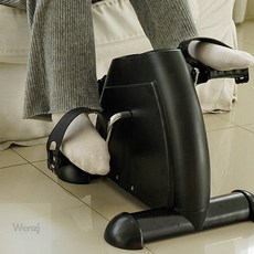 웬카 제자리운동기구 좌식 미니 스텝퍼, 블랙