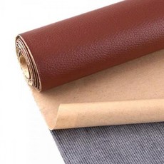 가죽스티커 가구리폼 의자 보수테이프 가죽보수 수선패치 소형 가죽패치 가죽시트교체, 2434다크브라운2장