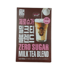 녹차원 제로슈가 밀크티 블렌드 분말, 1개, 7개입, 10g