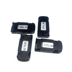 K100 MAX MINI 遙控飛機配件：螺旋槳葉、保護罩、電池、充電線, 4塊新版本電池, 1個