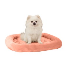 EMME 반려동물 베드 세탁용 미끄럼방지 쿠션 노견케어매트 소형견 중형견 유아견 통년사용 사계절 겸용 얇은형 겨울용 여름용 가을용 봄용 프란넬원단 편안한숙면 애견매트 강아지베드 고, 1개, coral pink