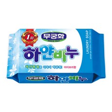 무궁화 세탁비누 하얀비누, 230g, 5개