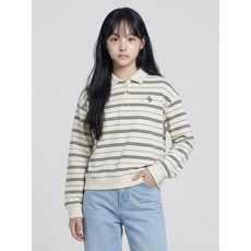 매장정품 HANGTEN 행텐 TEENS 틴즈 여아 카라 스트라이프 티셔츠_025(14560-131-214-05) 14560-131-214-05 1349947