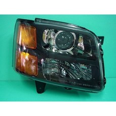 傑暘國際車身部品 SOLIO NIPPY 黑框黃邊 原廠型魚眼頭燈 大燈 9006規格, 1個, 右邊(副駕駛座), 9006