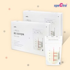 스펙트라 클린 모유저장팩 100ml 30매+30매 항균지퍼팩포함, 1개, 60개입
