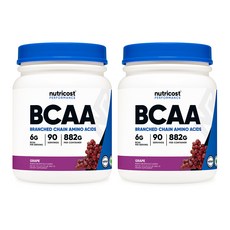 BCAA 파우더 90회분 포도맛 2병, 2개