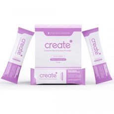 Create Single Serve Creatine Monohydrate Powder – 5g Creapure Creatine | Redefining Strength Ener, Mixed Berry, 30 Stick Packs, 1개, 150g