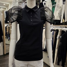 파사디골프 [NC청주점] 여성 반팔 볼륨소매티셔츠 P24MTY164M