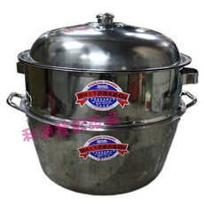 利通餐飲設備 304 不銹鋼蒸鍋 45cm, 詳見包裝, 詳見包裝