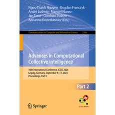 (영문도서) Advances in Computational Collective Intelligence: 16th International Conferenc... Paperback, Springer, English, 9783031702587