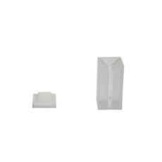 뚜껑 광학 유리 광로 30mm 용량 0.8mL 범위 3342500nm의 Varsal 406-317-G30 마이크로 쇼트 직사각형 분광광도계 셀, 뚜껑 광학 유리 광로 30mm 용량 0.8mL 범위 3